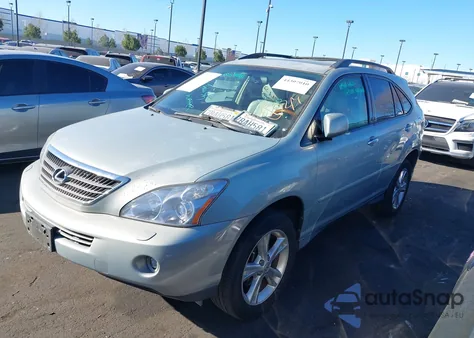 2008 Lexus Rx 400H from USA, damaged, VIN JTJGW31U182007701
